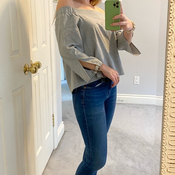 ✨ZARA Off-the-Shoulder Blouse - Picture 9 of 11